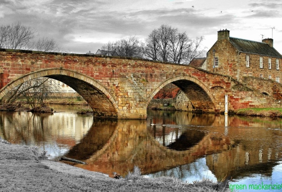 Stone bridge to ancient Nunnery