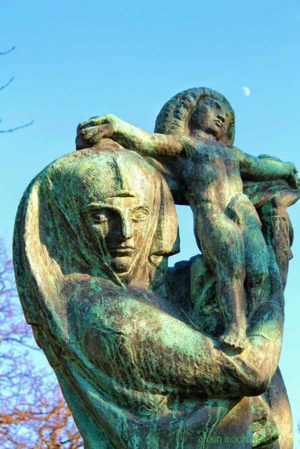 Fiercely proud mother