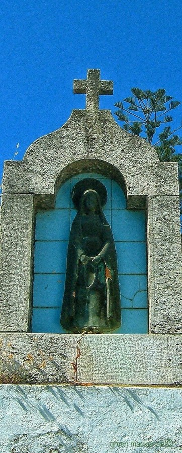 Mysterious black madonna