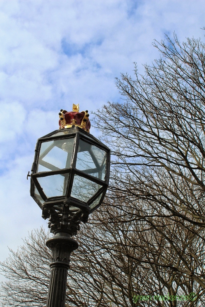 Royal street lamp - Holyrood Palace, Edinburgh