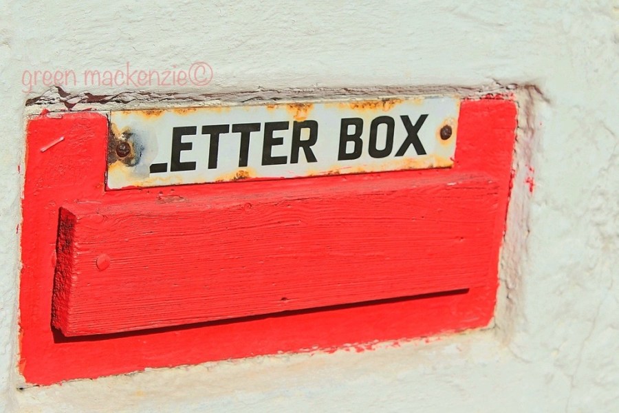Vintage postbox Plockton