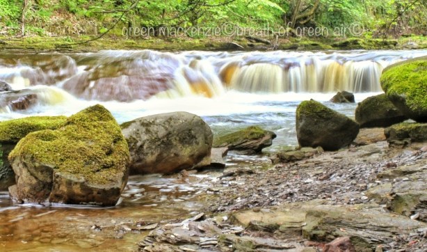 River Esk Waterfall - Midlothian, Scotland